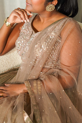 Coffee Lehenga