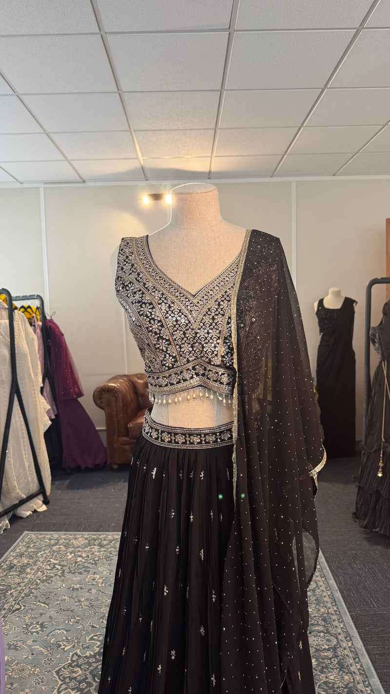Black Lehenga