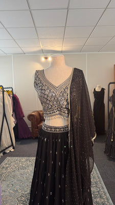 Black Lehenga
