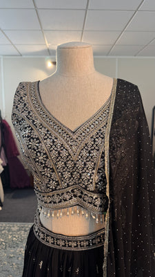 Black Lehenga
