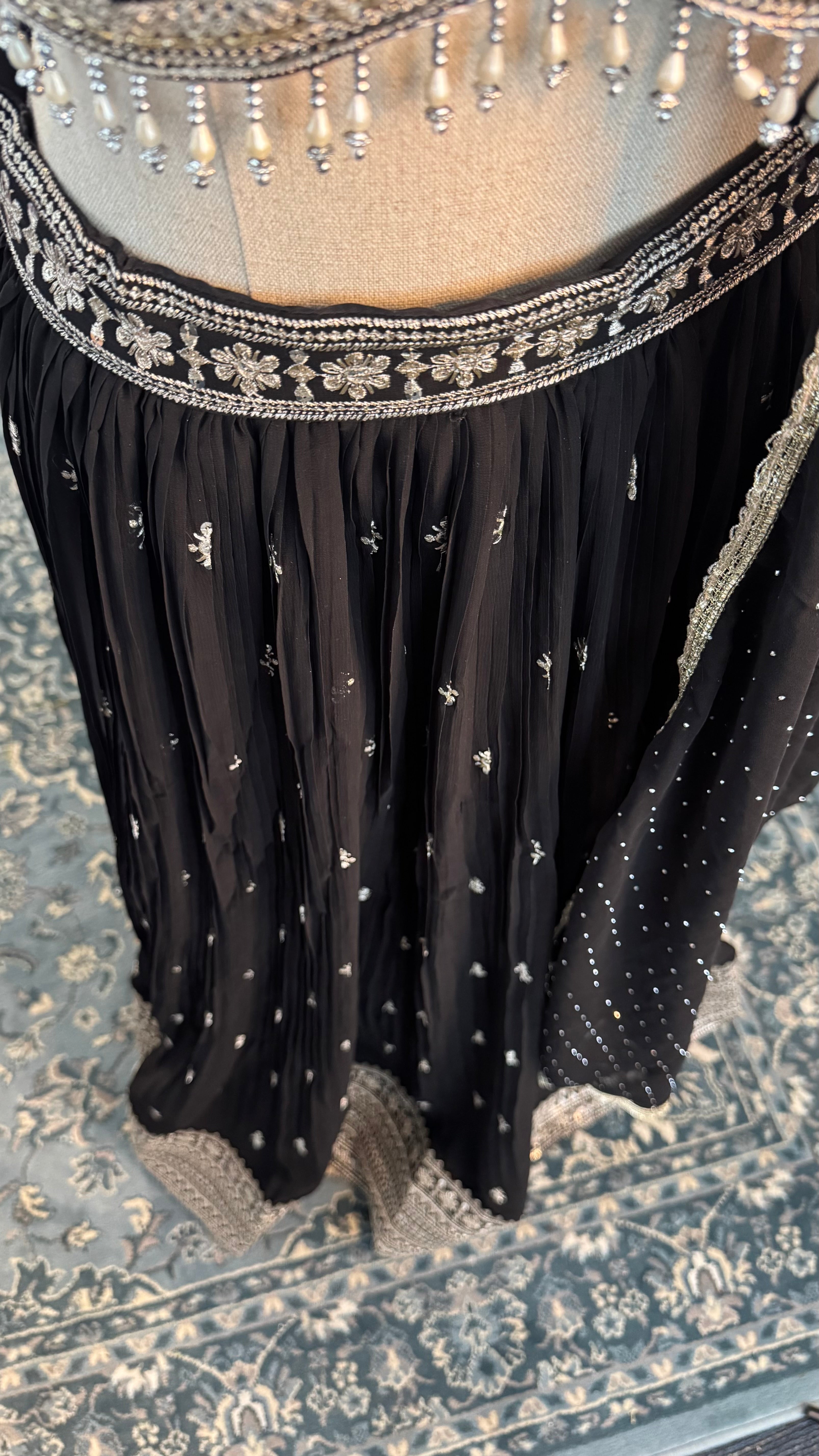 Black Lehenga