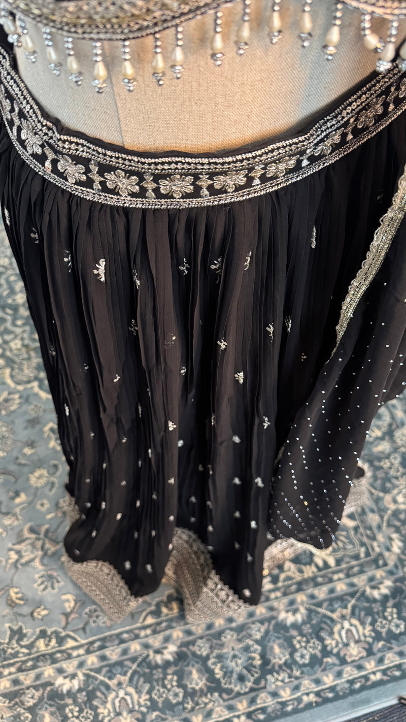 Black Lehenga