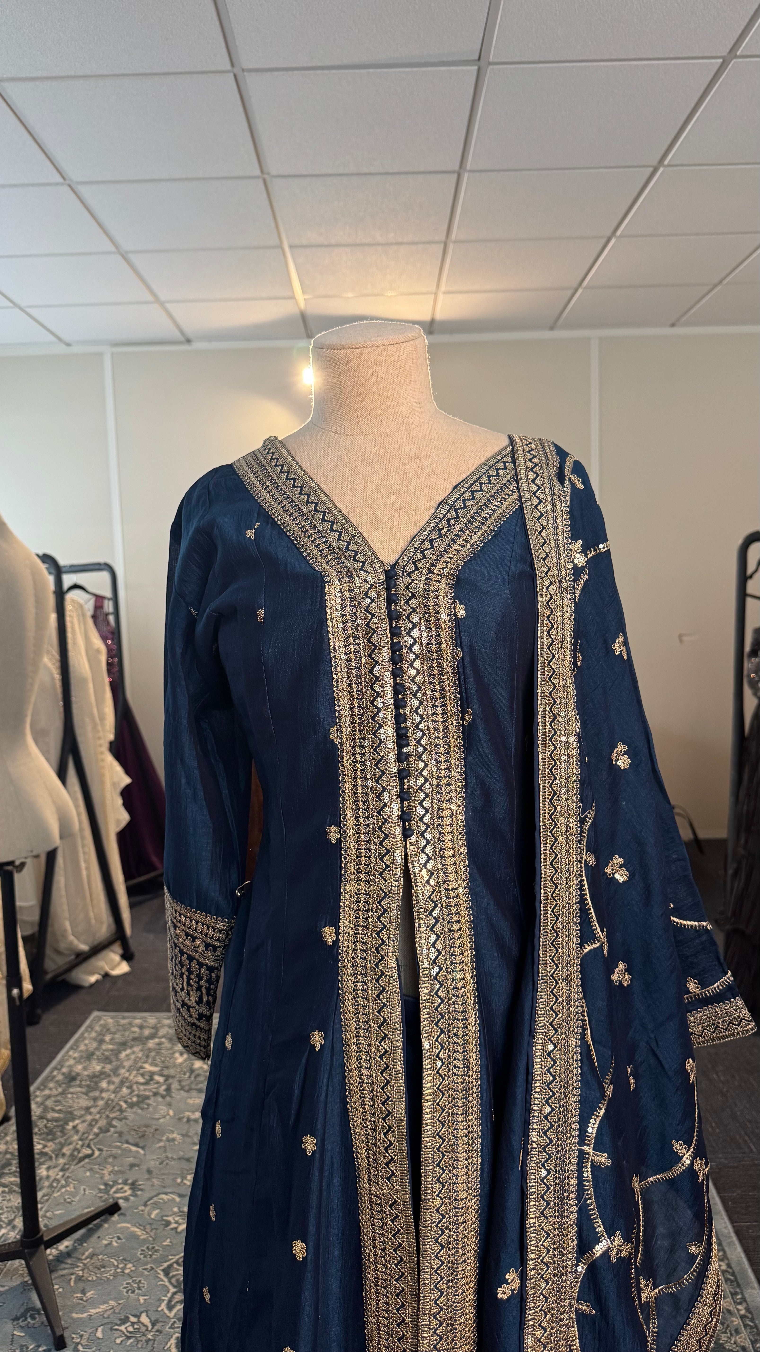 Navy Blue Shahara