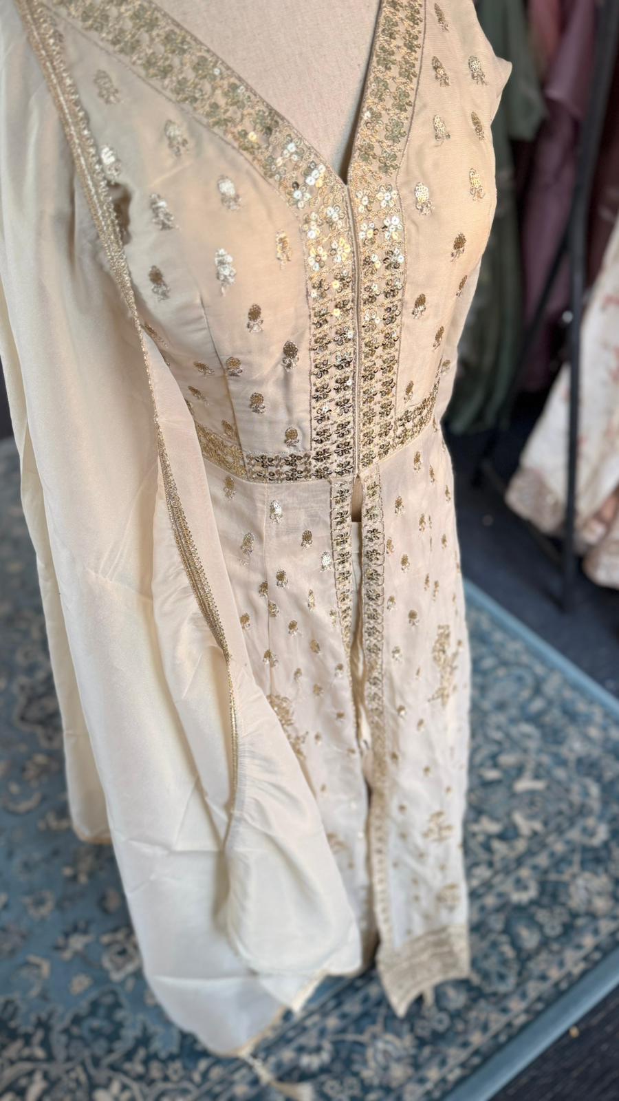 Champagne Lehenga
