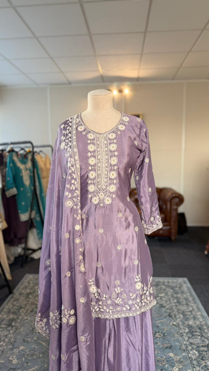 Sharara Purple Simple
