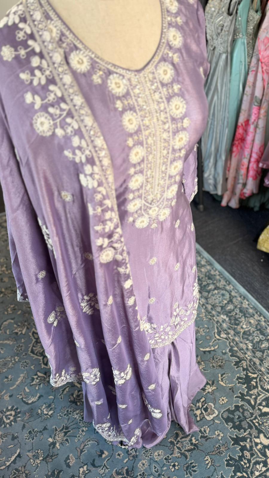 Sharara Purple Simple