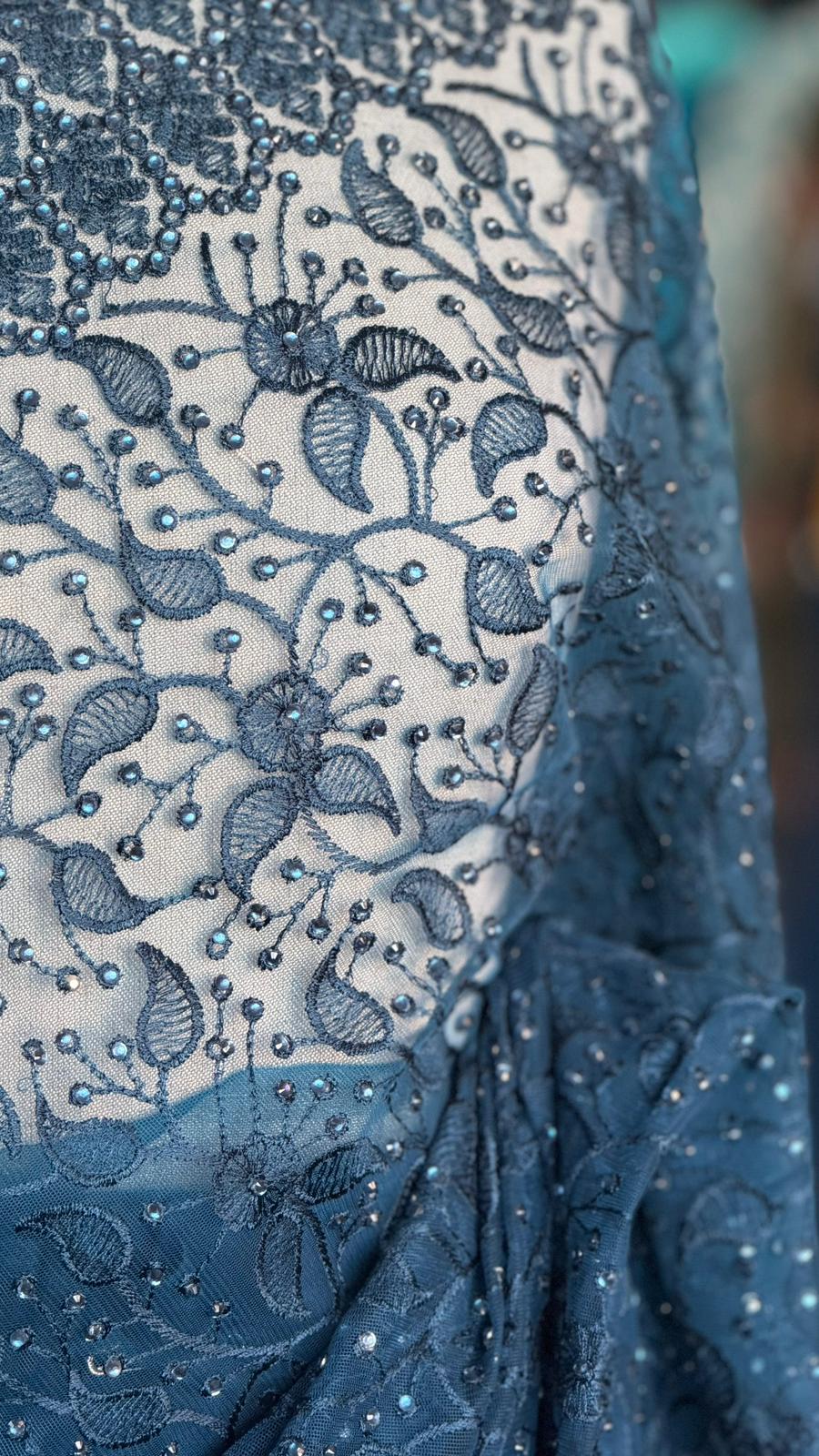 Royal Blossom Saree