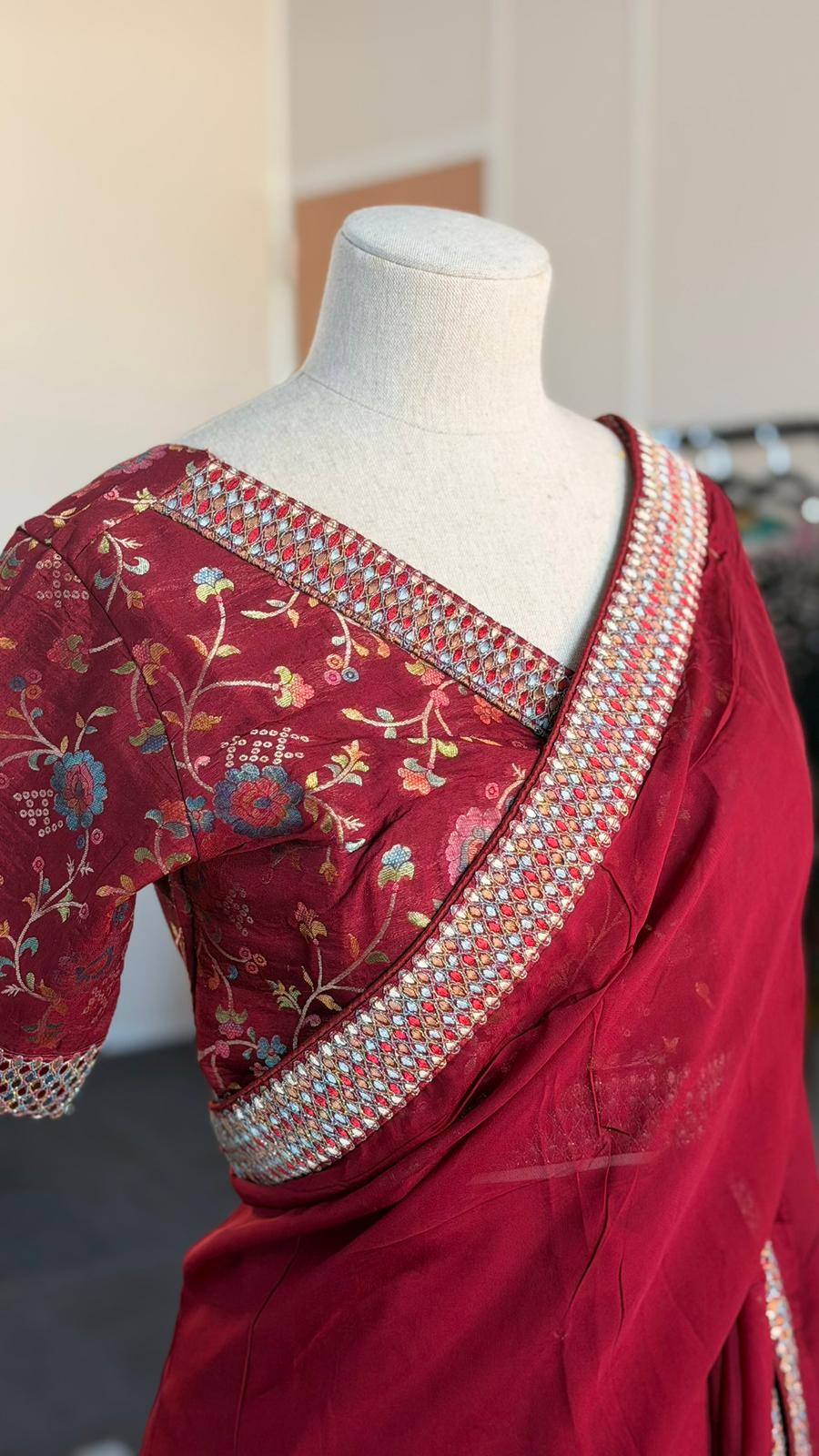 Ruby Saree