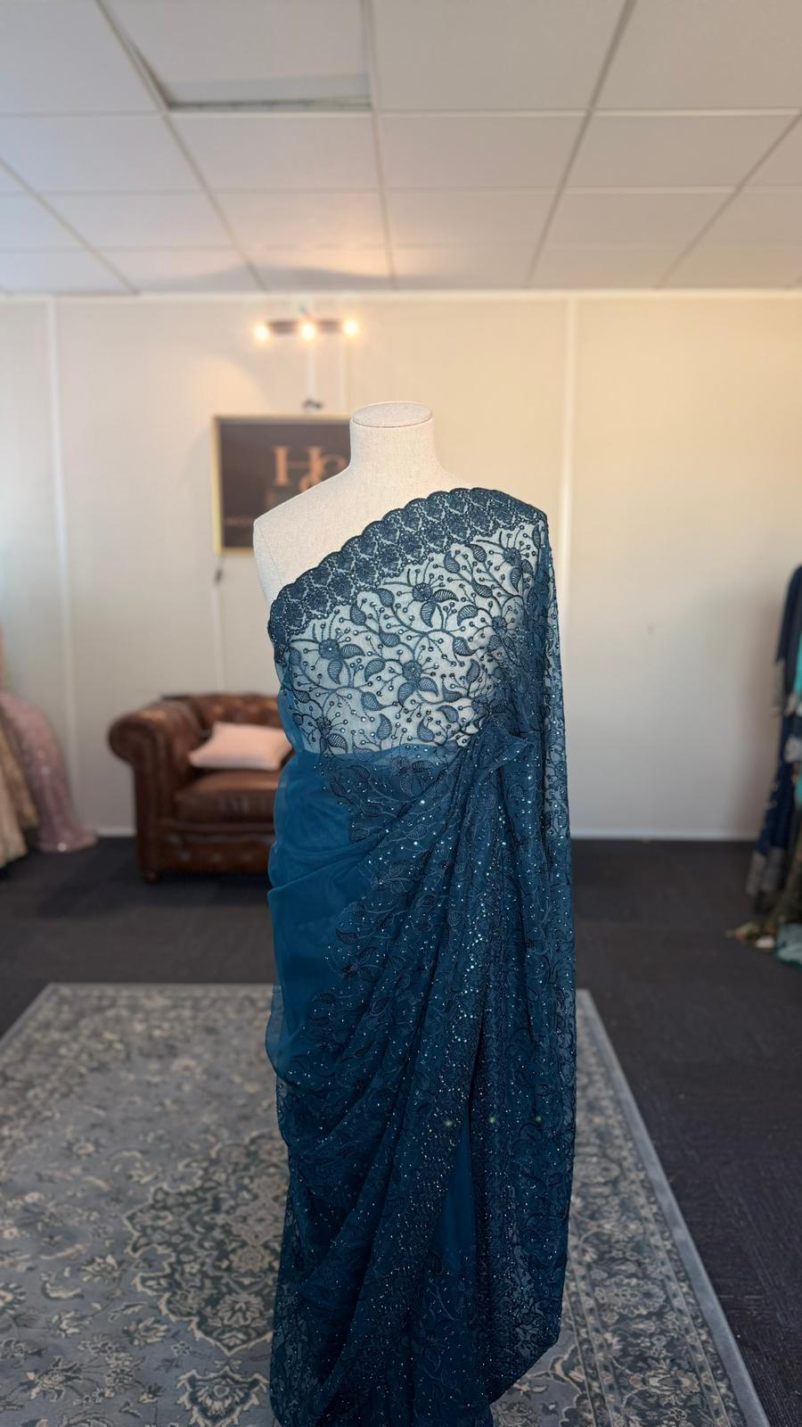 Royal Blossom Saree