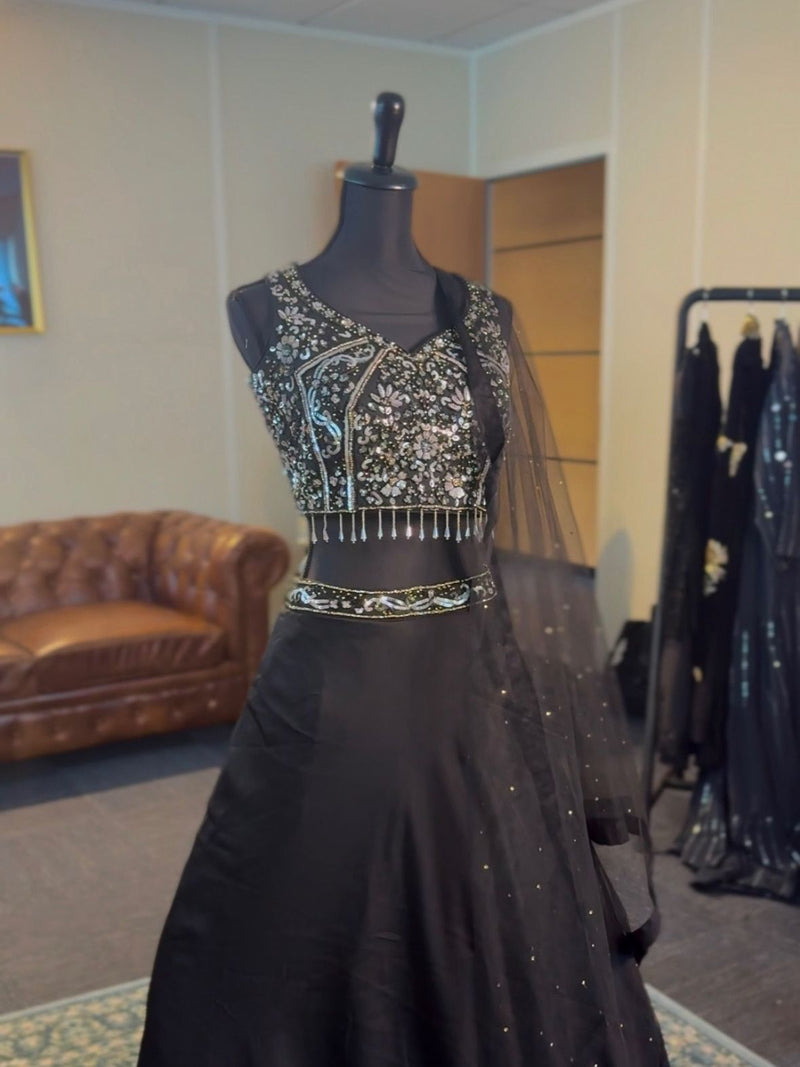 Black Lehenga