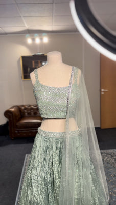 Turquoise Lehenga