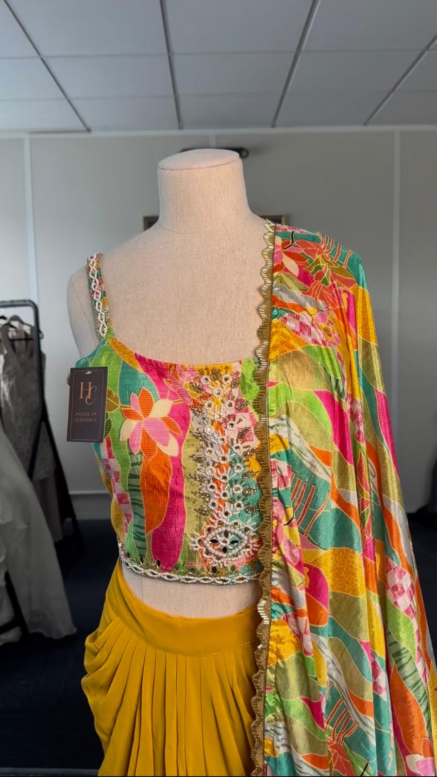 Yellow Lehenga