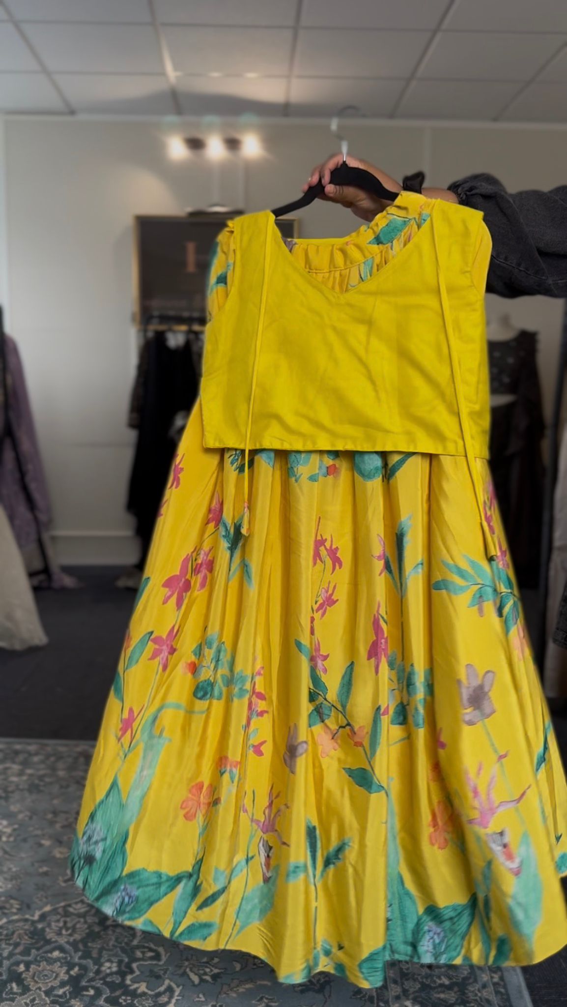 Sun-Yellow Lehenga