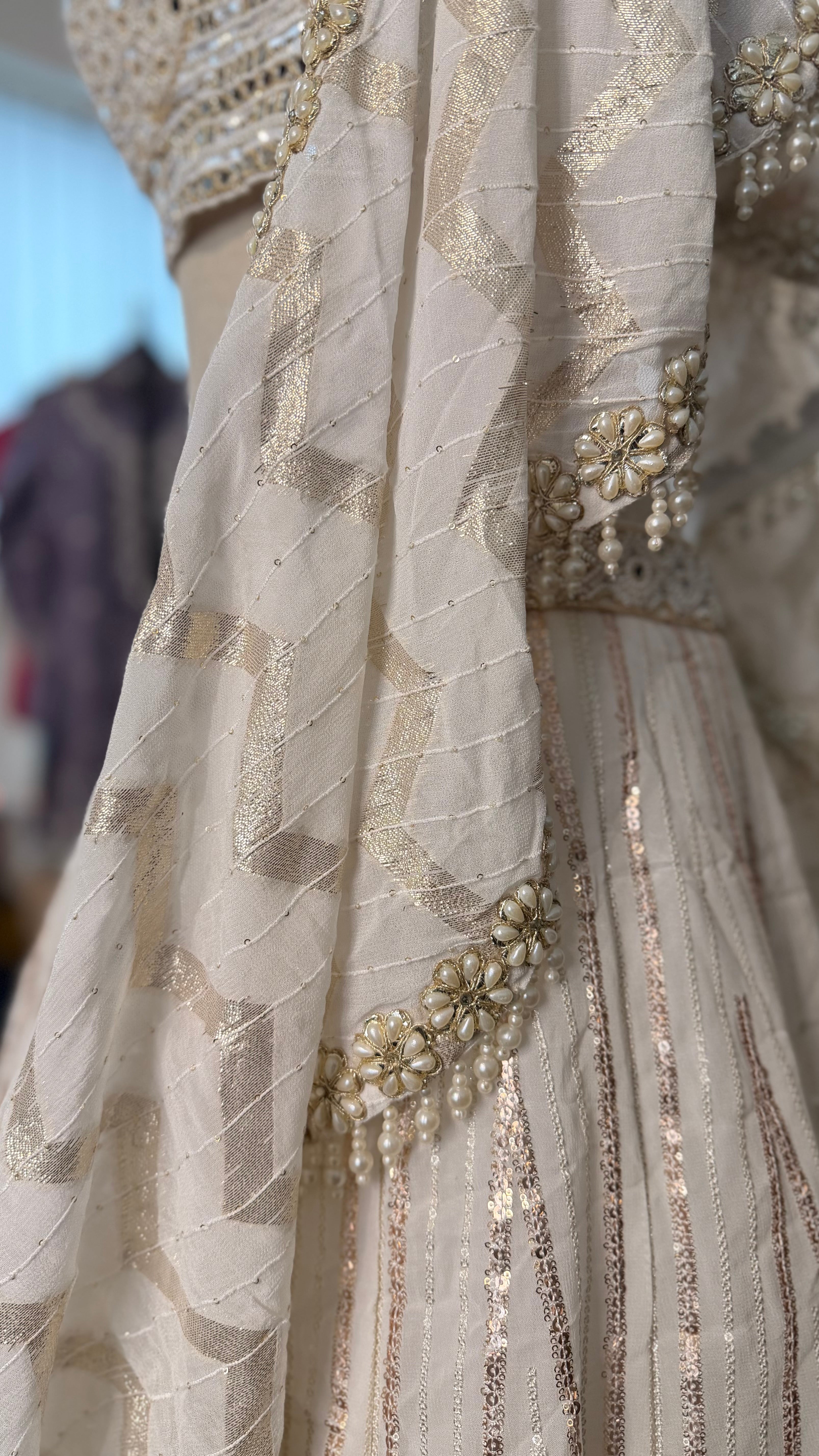 Off-White Prestige Lehenga
