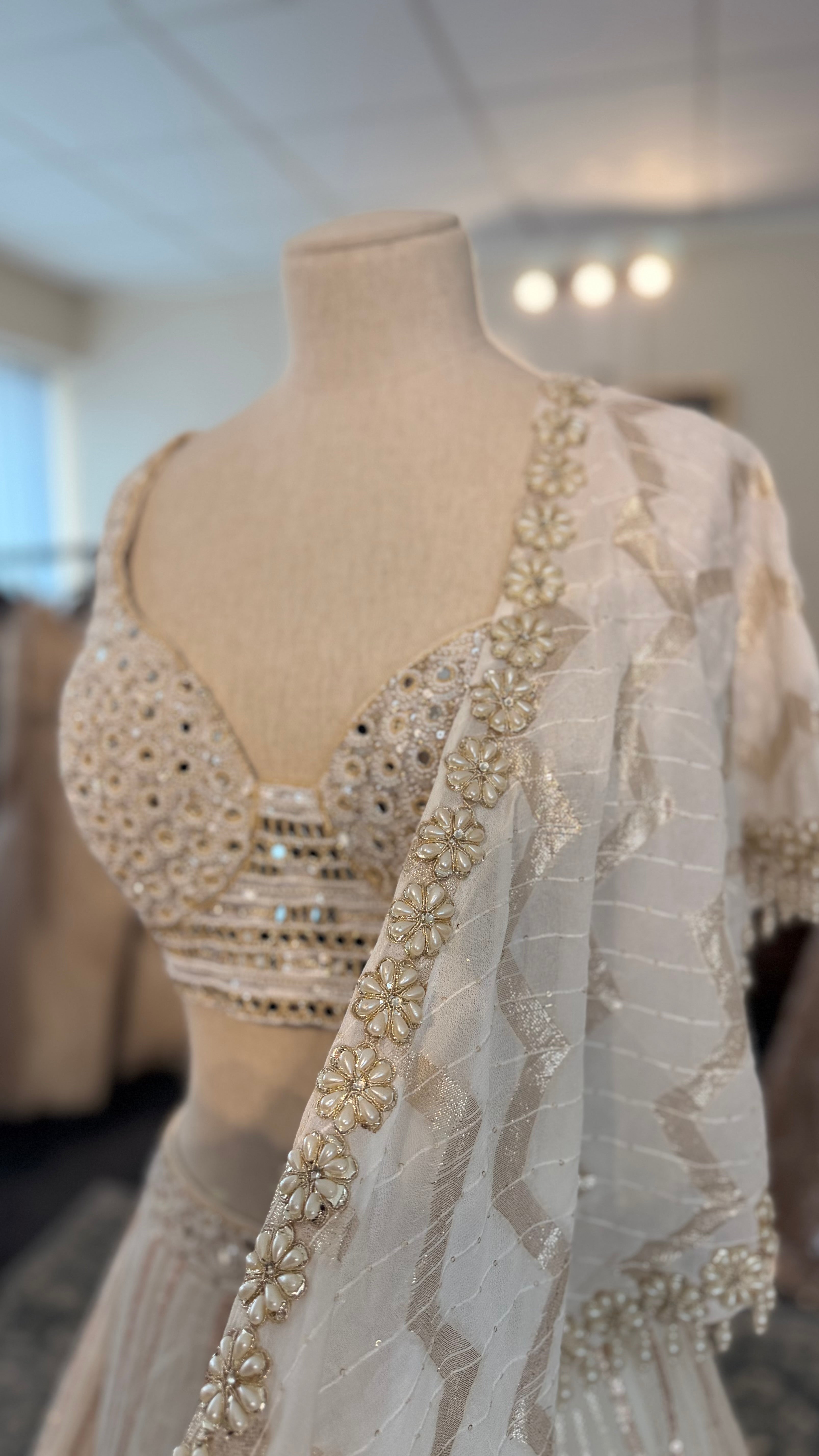 Off-White Prestige Lehenga
