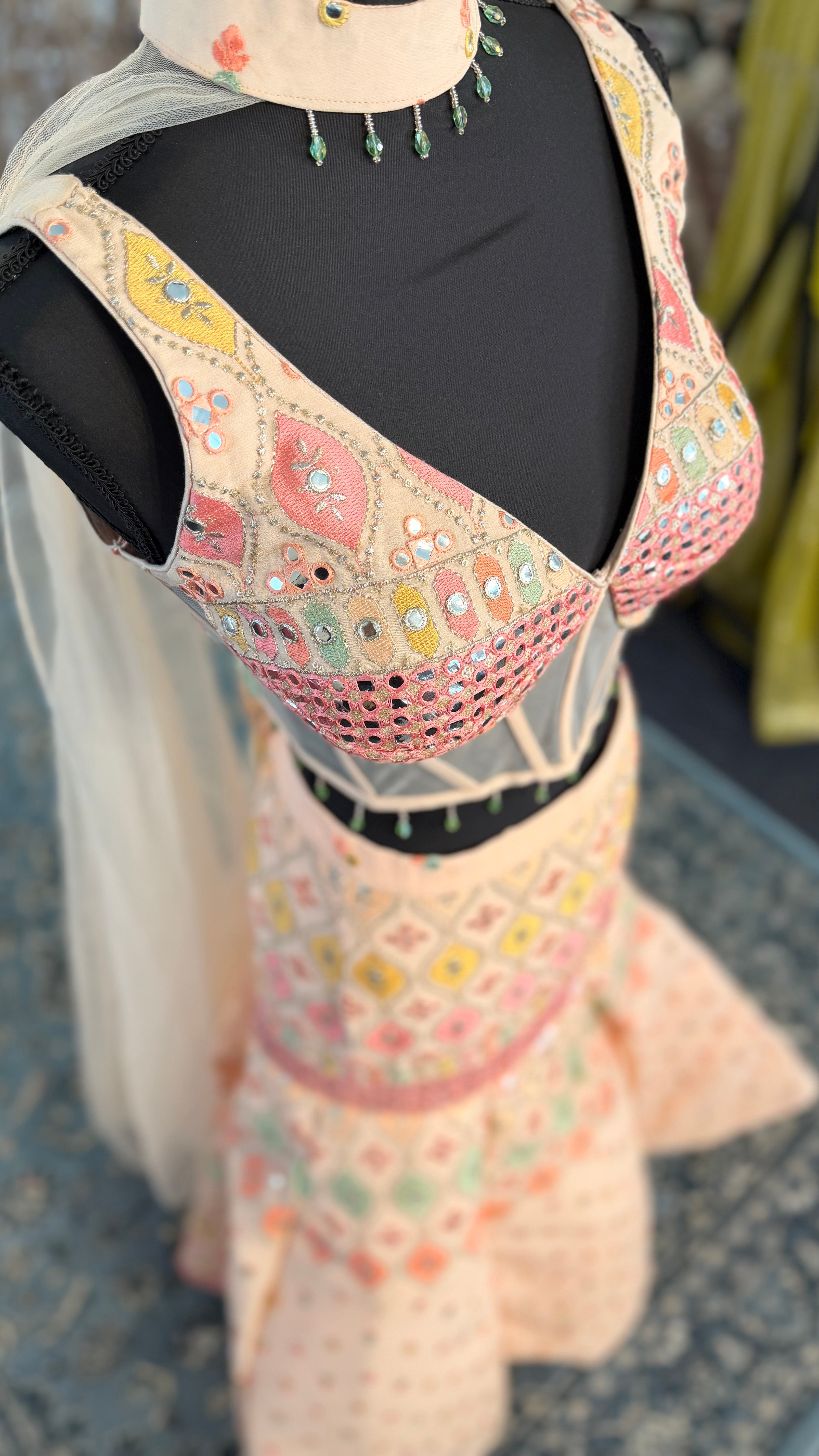 Festive Corset Lehenga