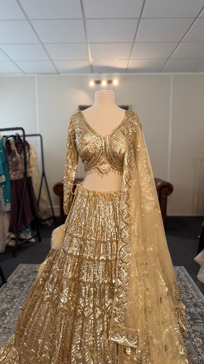 Royal Gold Lehenga