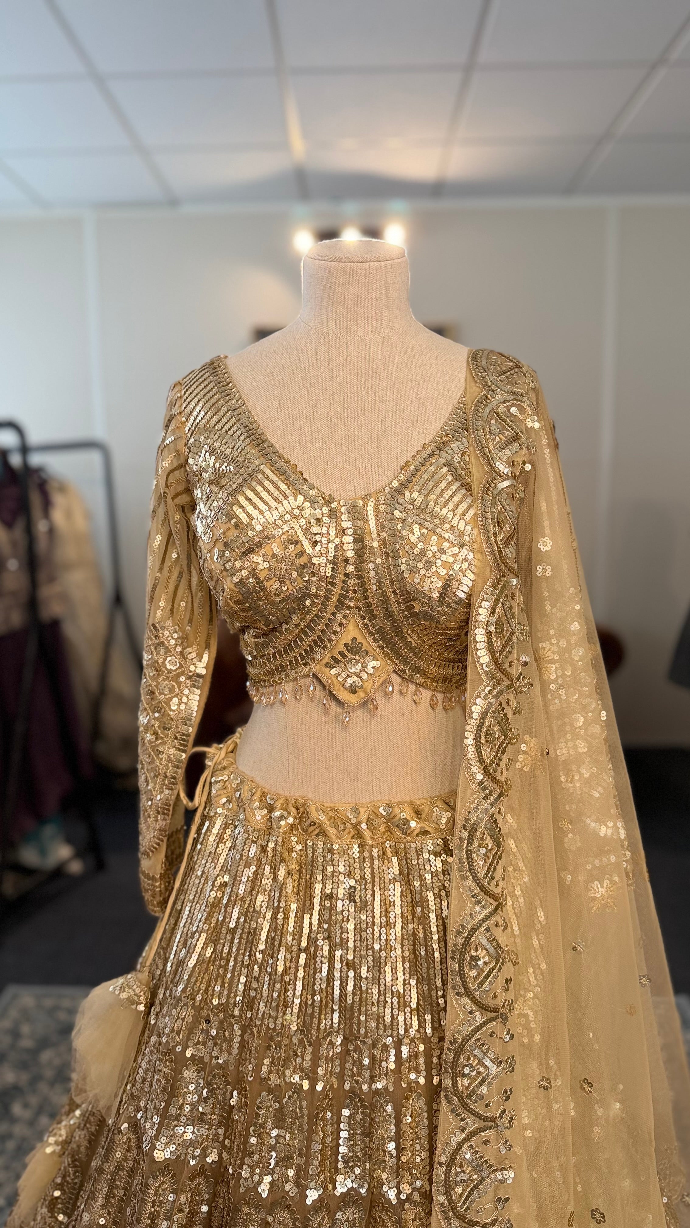 Royal Gold Lehenga