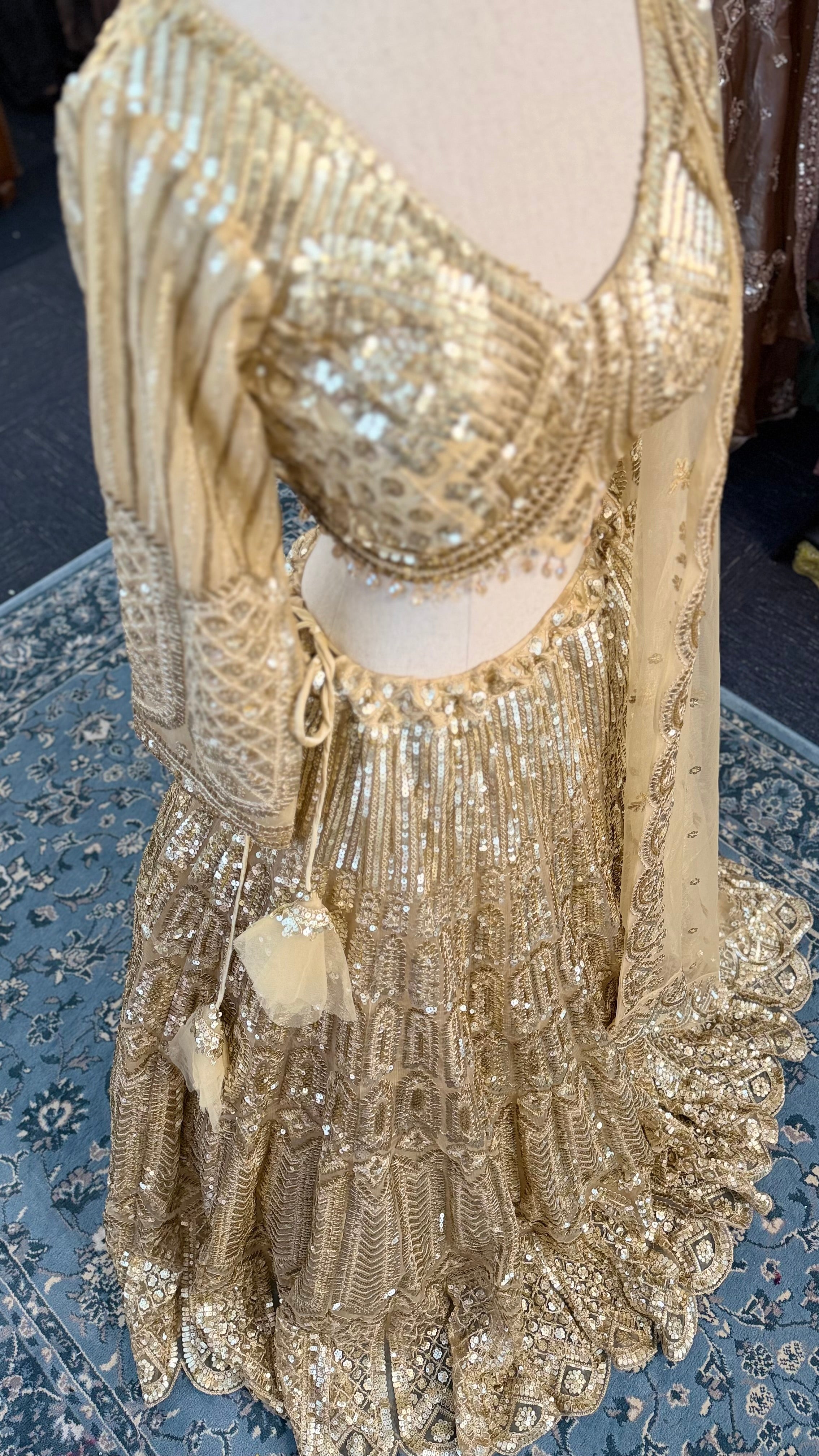 Royal Gold Lehenga