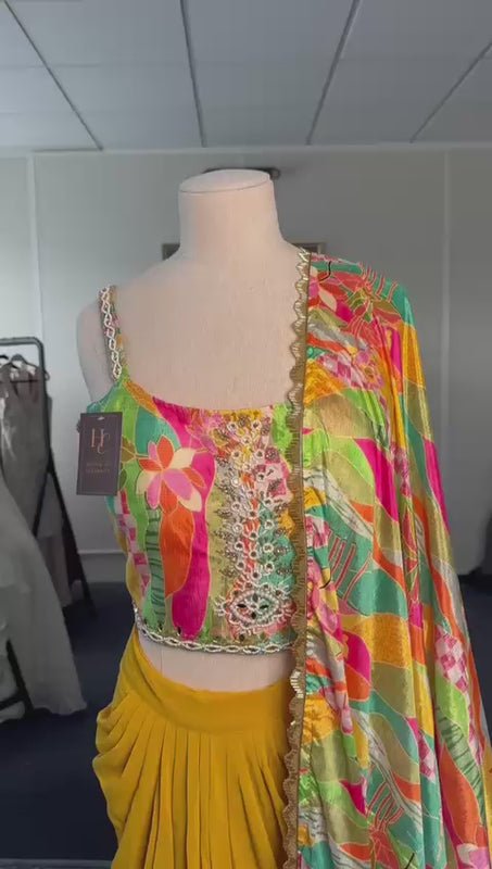 Yellow Lehenga