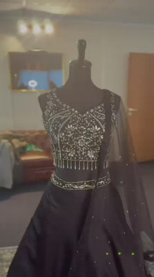 Black Lehenga